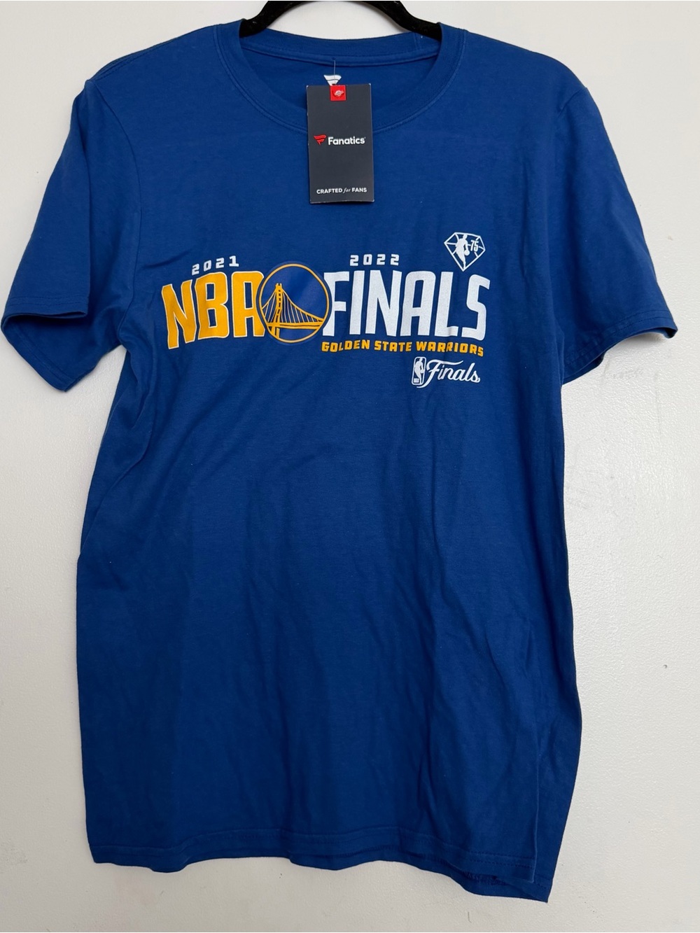Men’s Fanatics Golden State Warriors 2022 NBA Finals Graphic T-Shirt Size Small